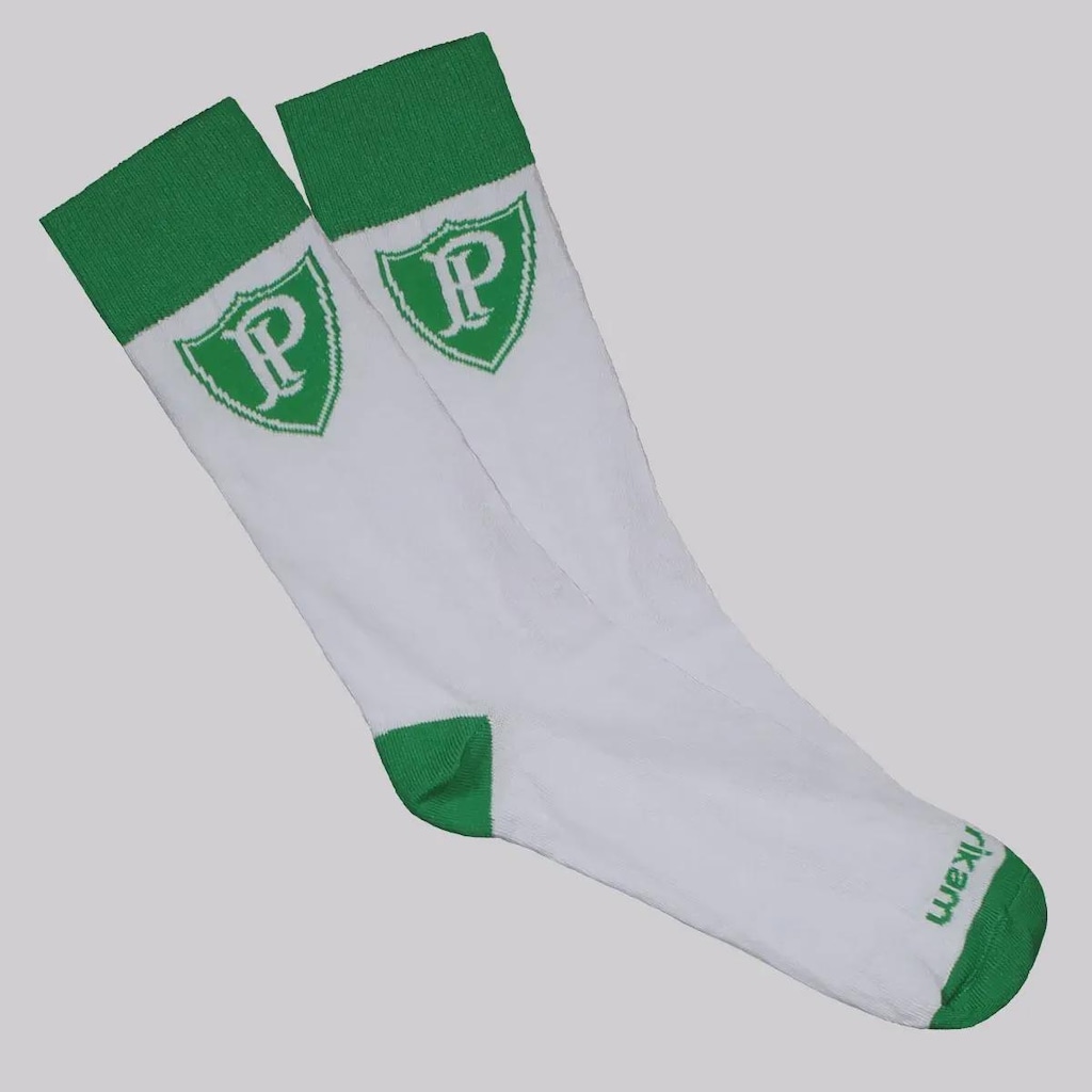 Imagem 3 do produto Meia Cano Alto Rikam Palmeiras - 2 Pares - Unissex