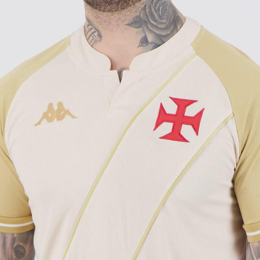 Imagem 5 do produto Camisa do Vasco III 24/25 Kappa 15 Hugo Moura Masculina