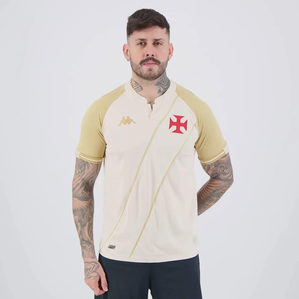 Imagem 2 do produto Camisa do Vasco III 24/25 Kappa 6 Lucas Piton Masculina