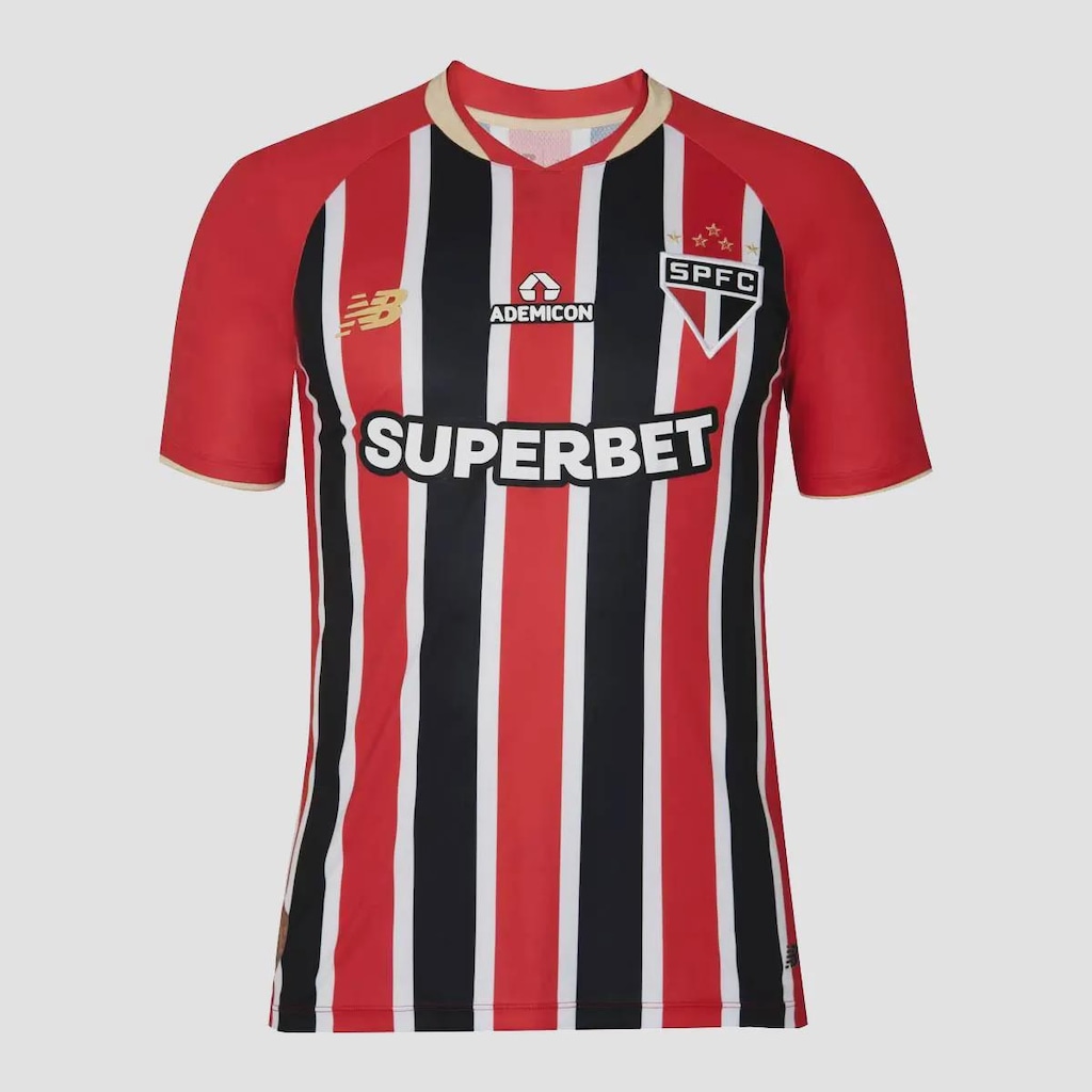 Imagem 2 do produto Camisa do São Paulo II 25/26 New Balance 7 Lucas Masculina