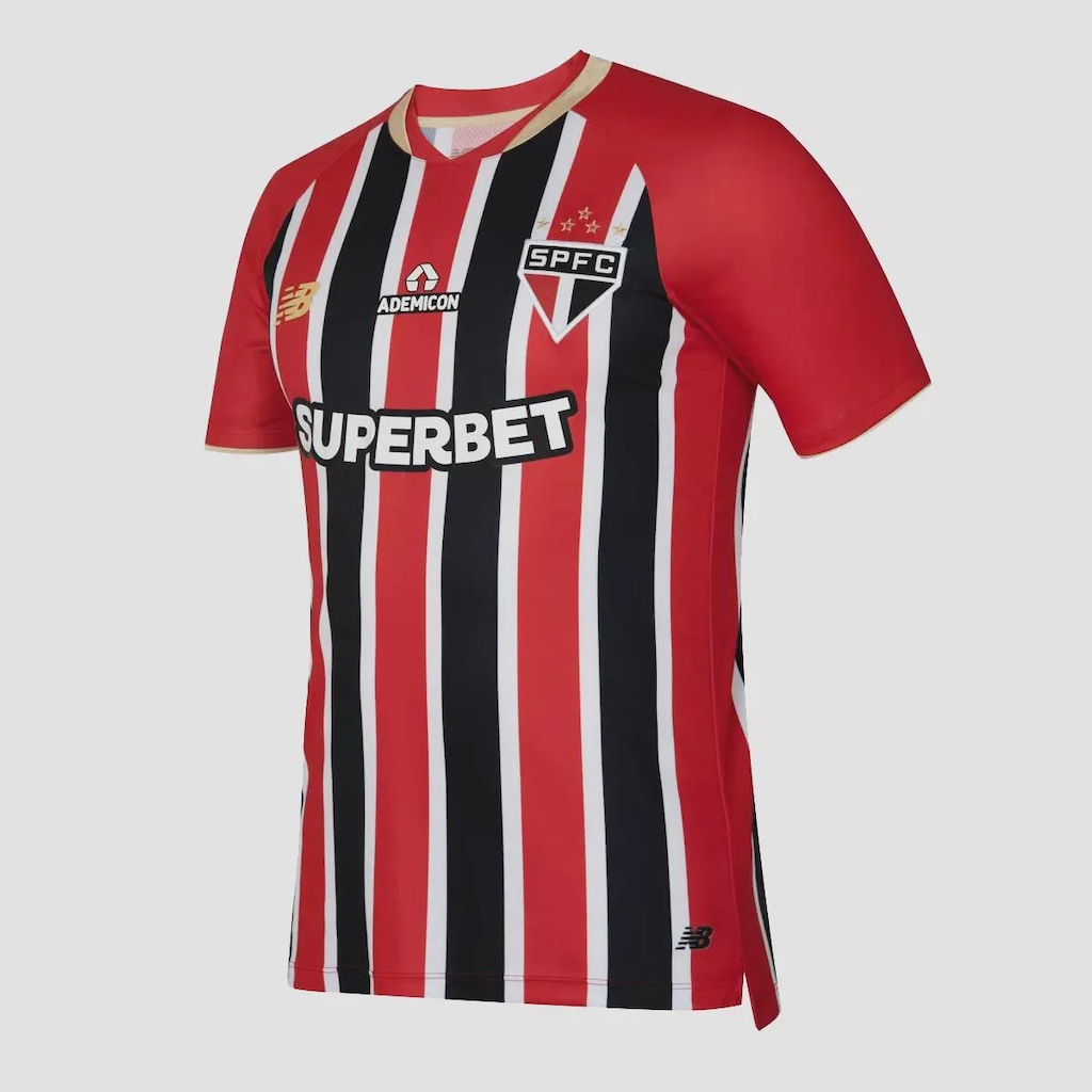 Imagem 3 do produto Camisa do São Paulo II 25/26 New Balance 7 Lucas Masculina