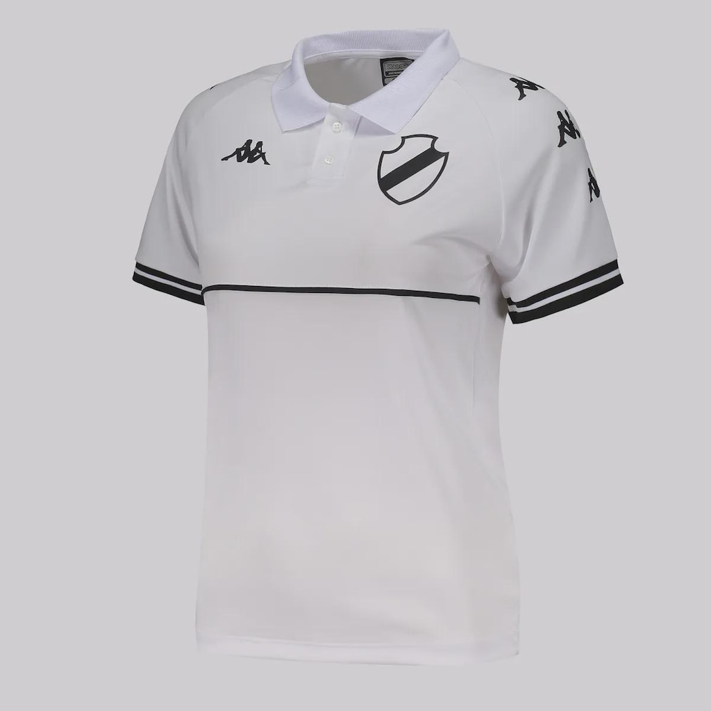 Imagem 3 do produto Camisa Polo do Vasco Kappa Supporter Monochromatic Feminina