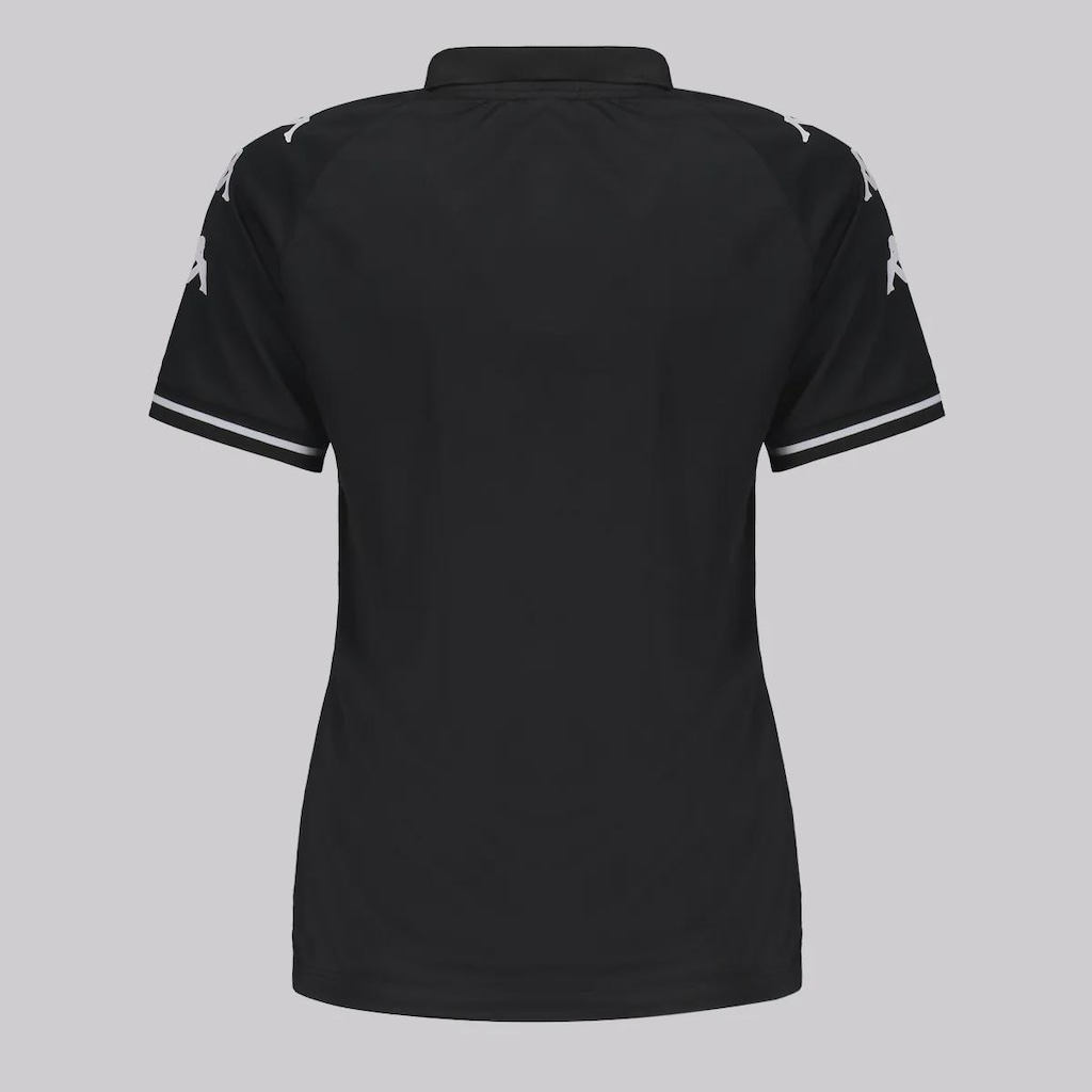 Imagem 2 do produto Camisa Polo do Vasco Kappa Supporter Monochromatic Feminina