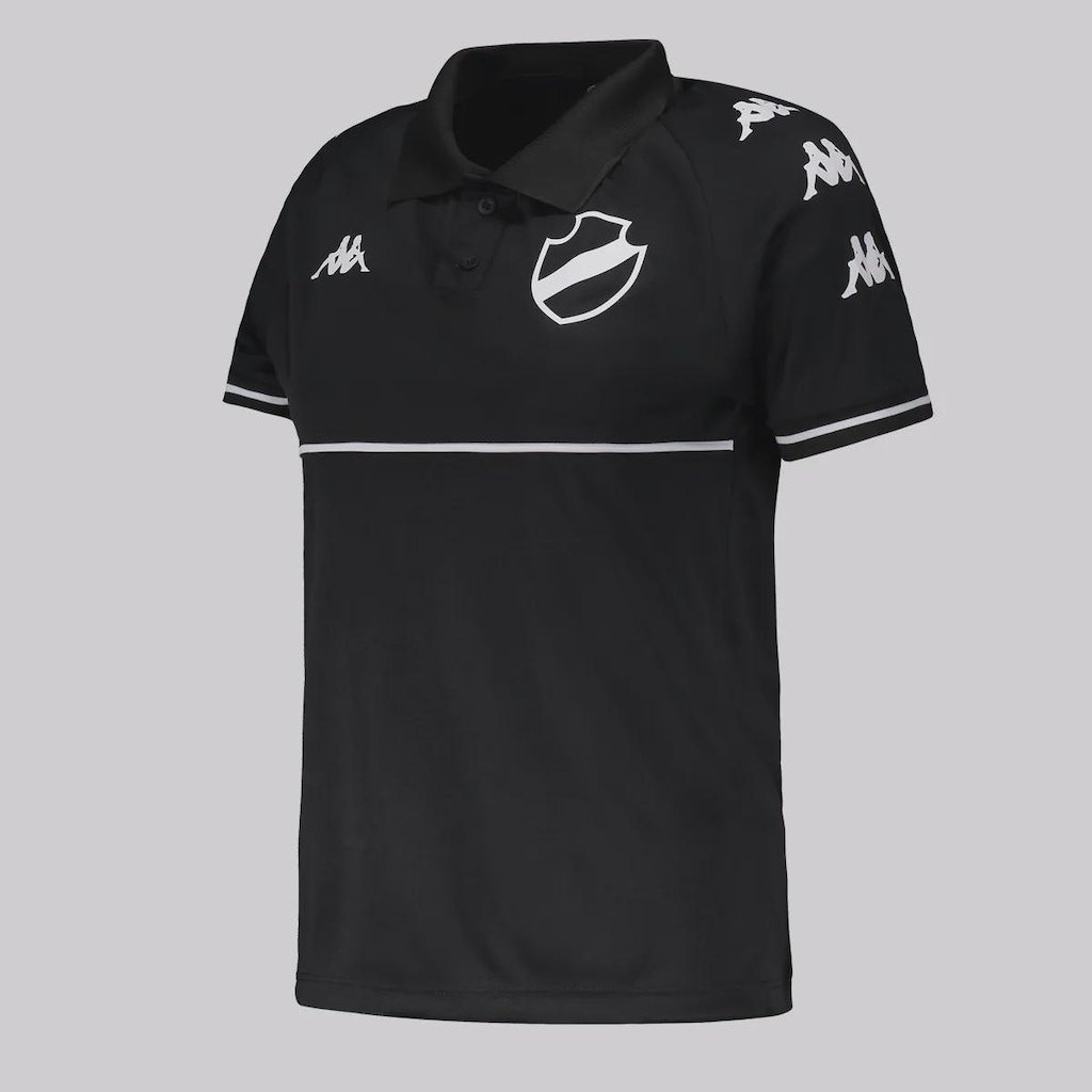 Imagem 3 do produto Camisa Polo do Vasco Kappa Supporter Monochromatic Feminina