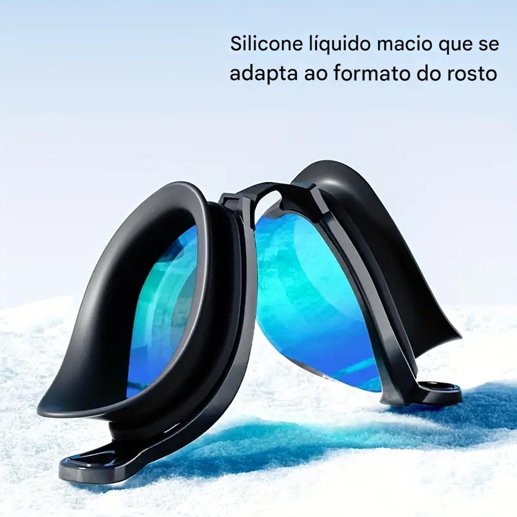 Imagem 4 do produto Óculos de Natação Gold Sports Glacier Pro Performance 10.0 Adulto