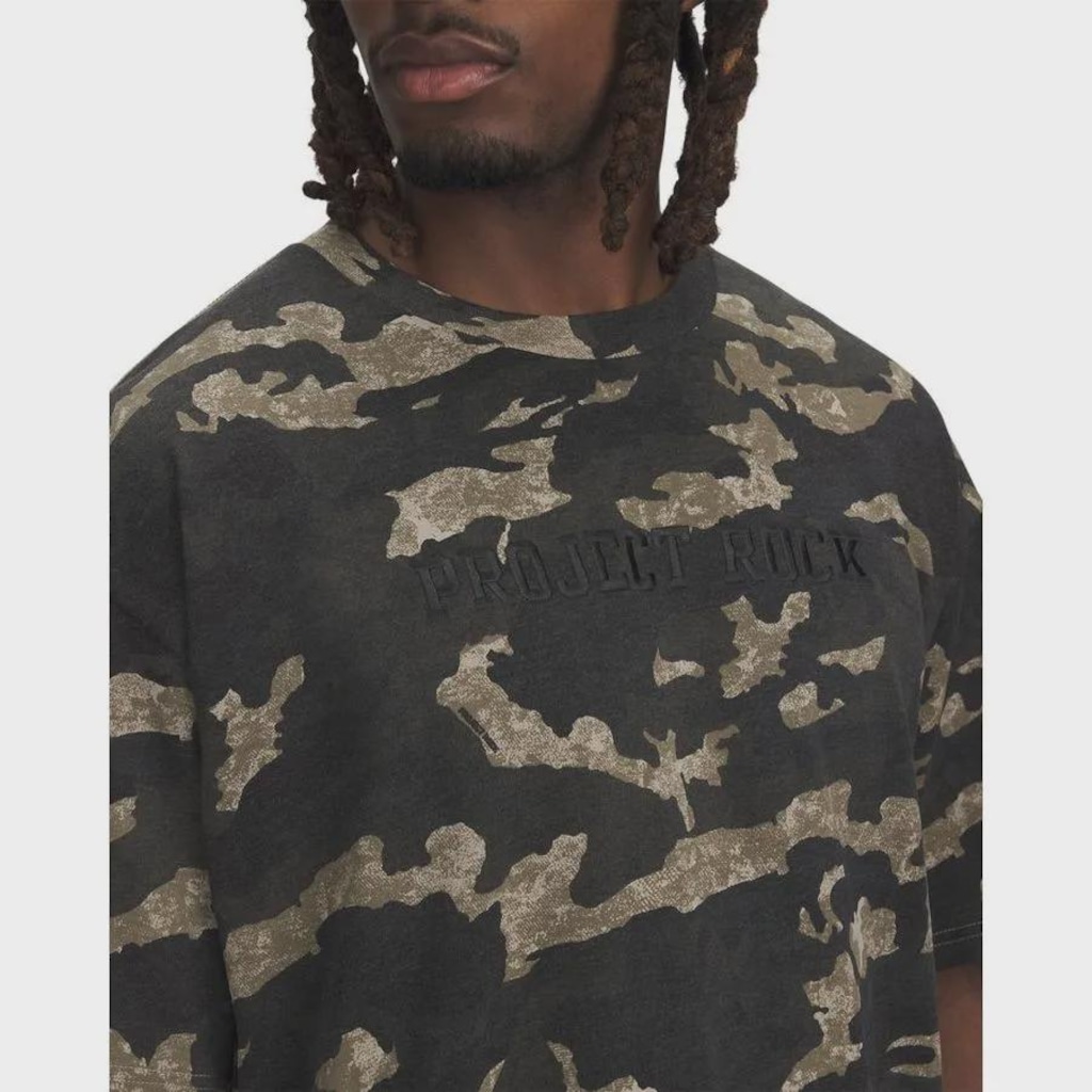 Imagem 3 do produto Camiseta Under Armour Project Rock Heavyweight Masculina