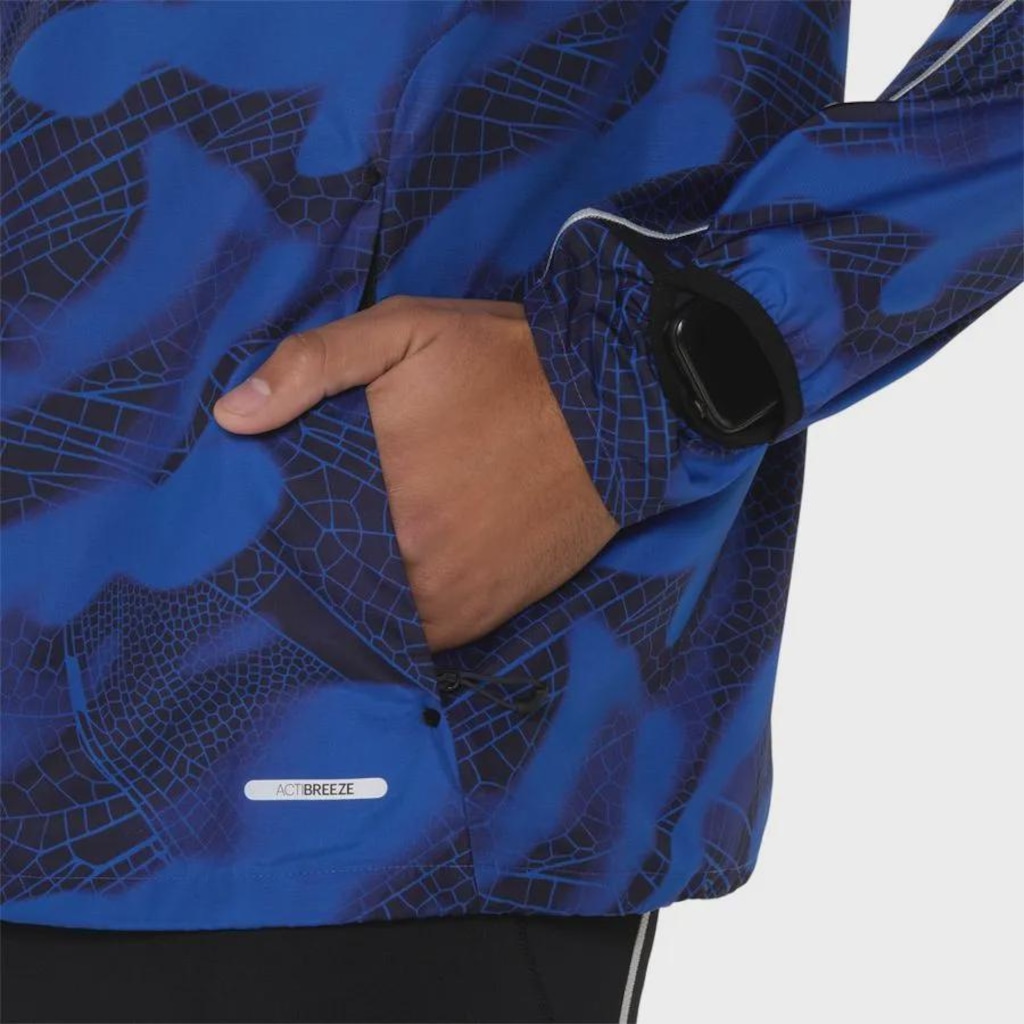 Imagem 3 do produto Jaqueta Masculina Asics sem Capuz Road Lite-Show Packable