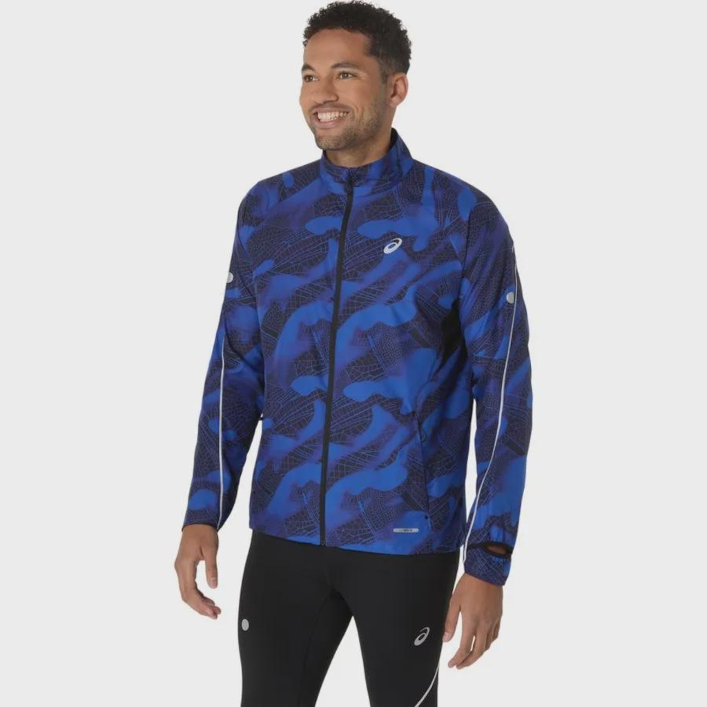 Imagem 5 do produto Jaqueta Masculina Asics sem Capuz Road Lite-Show Packable