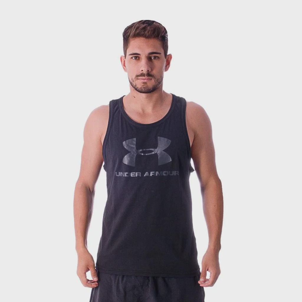 Imagem 3 do produto Camiseta Regata Masculina Under Armour Sportstyle Logo Tank