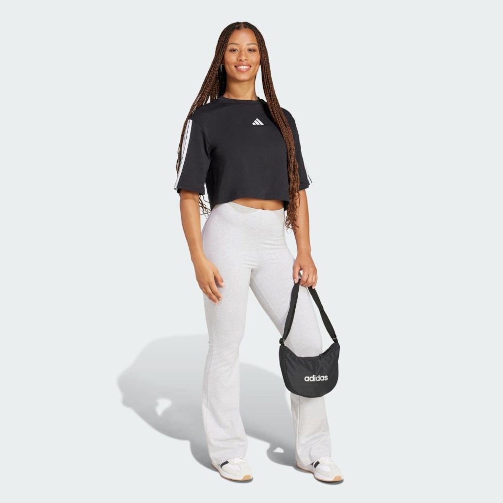 Imagem 4 do produto Camiseta Feminina Adidas Essentials Solta Três Listras