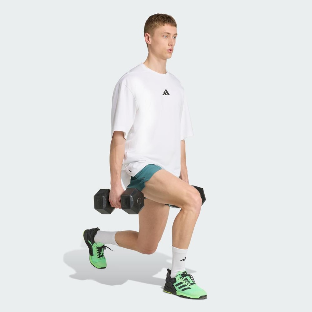 Imagem 4 do produto Camiseta Masculina Adidas Power tamanho oversized