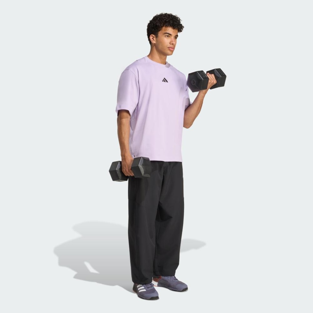Imagem 4 do produto Camiseta Masculina Adidas Power tamanho oversized