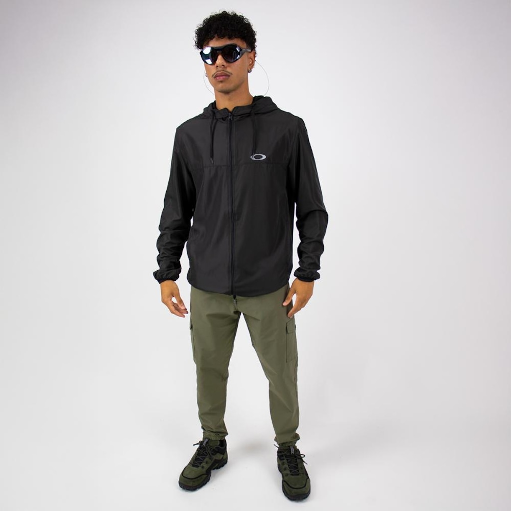 Imagem 3 do produto Jaqueta Masculina Oakley com Capuz Windbreaker II