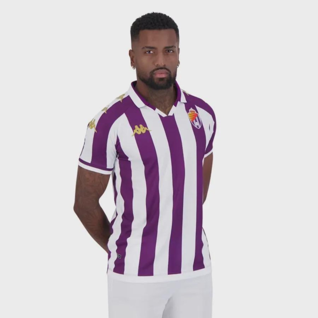 Imagem 4 do produto Camisa Valladolid I 24/25 Kappa Masculina