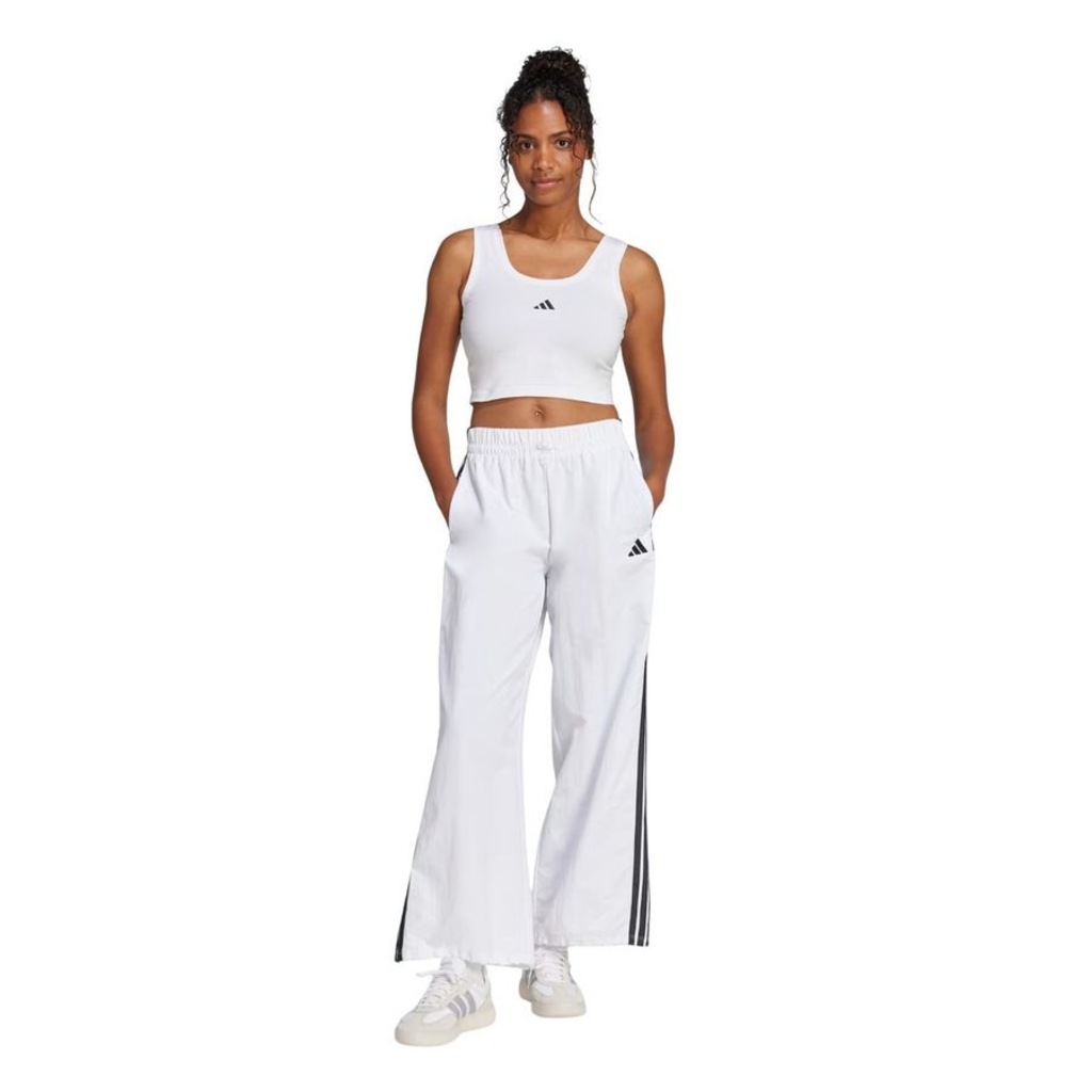 Imagem 5 do produto Camiseta Regata Feminina Adidas Cropped Essentials Small Logo