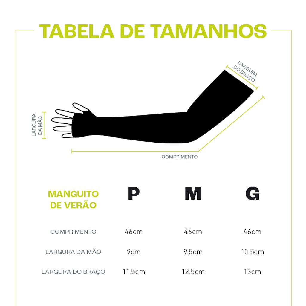Imagem 4 do produto Manguito SPORTBR Esportivo Verão