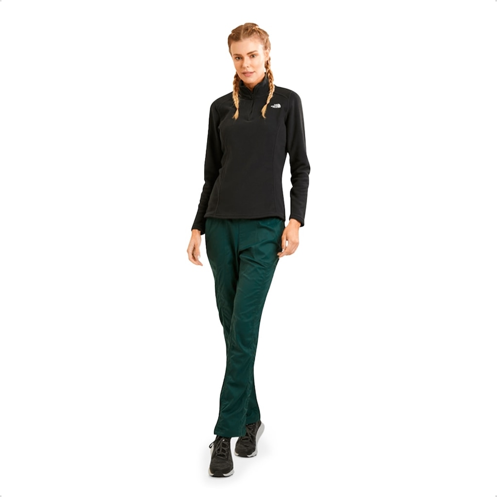 Imagem 4 do produto Jaqueta The North Face TKA 100 Fleece Glacier 1/4 Zíper Feminino