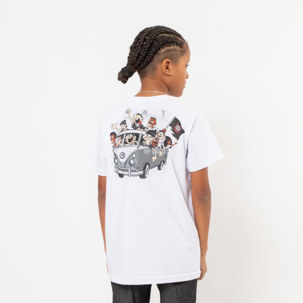 Imagem 3 do produto Camiseta do Corinthians 1976 Surf Center Street Infantil
