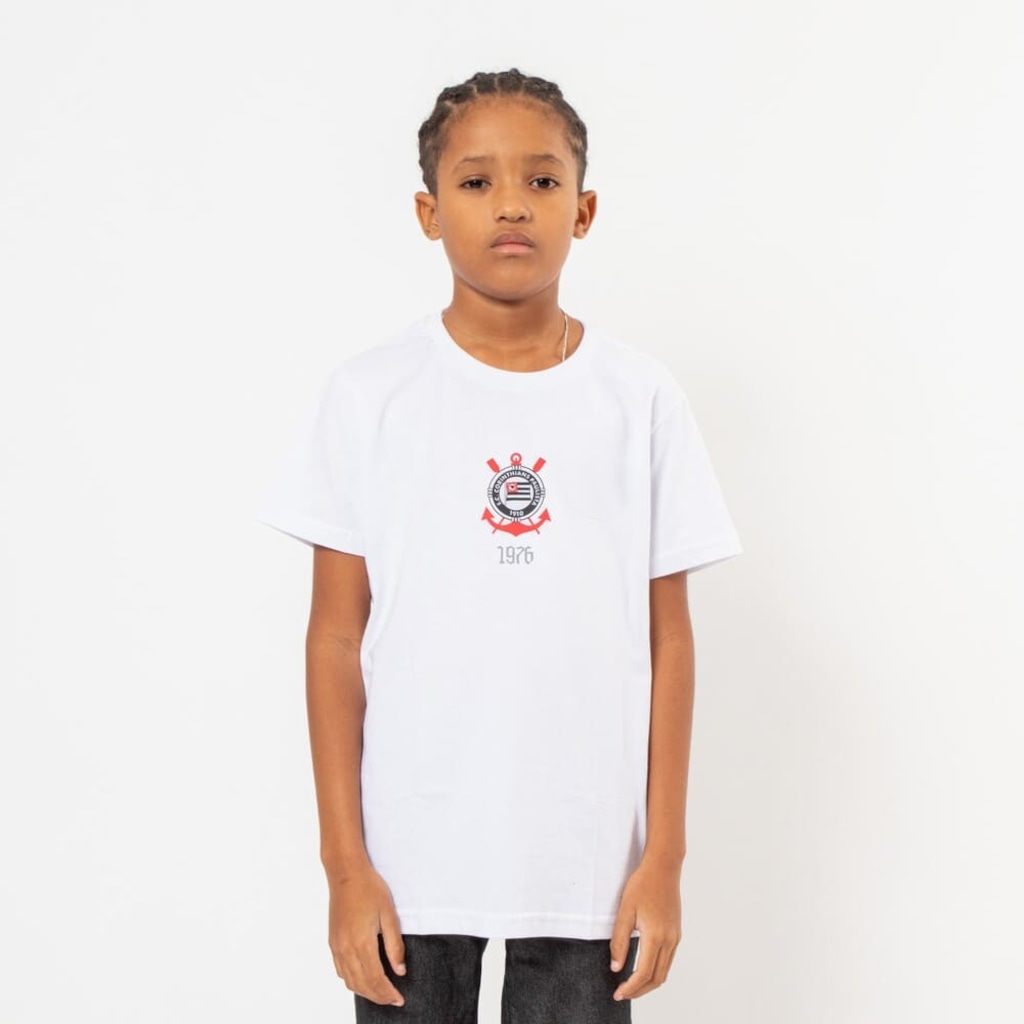 Imagem 4 do produto Camiseta do Corinthians 1976 Surf Center Street Infantil