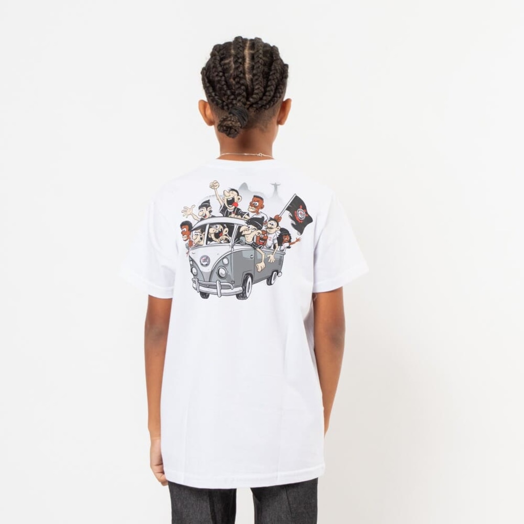 Imagem 5 do produto Camiseta do Corinthians 1976 Surf Center Street Infantil