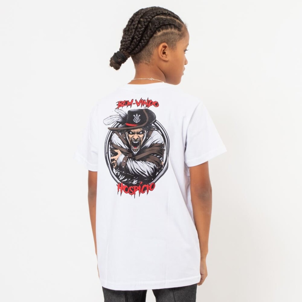 Imagem 2 do produto Camiseta do Corinthians Surf Center Bem Vindo Infantil