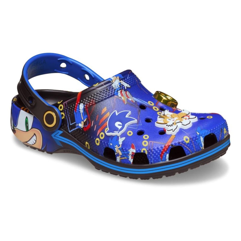 Imagem 2 do produto Sandália Crocs Sonic Print Classic Clog T Multi - Unissex
