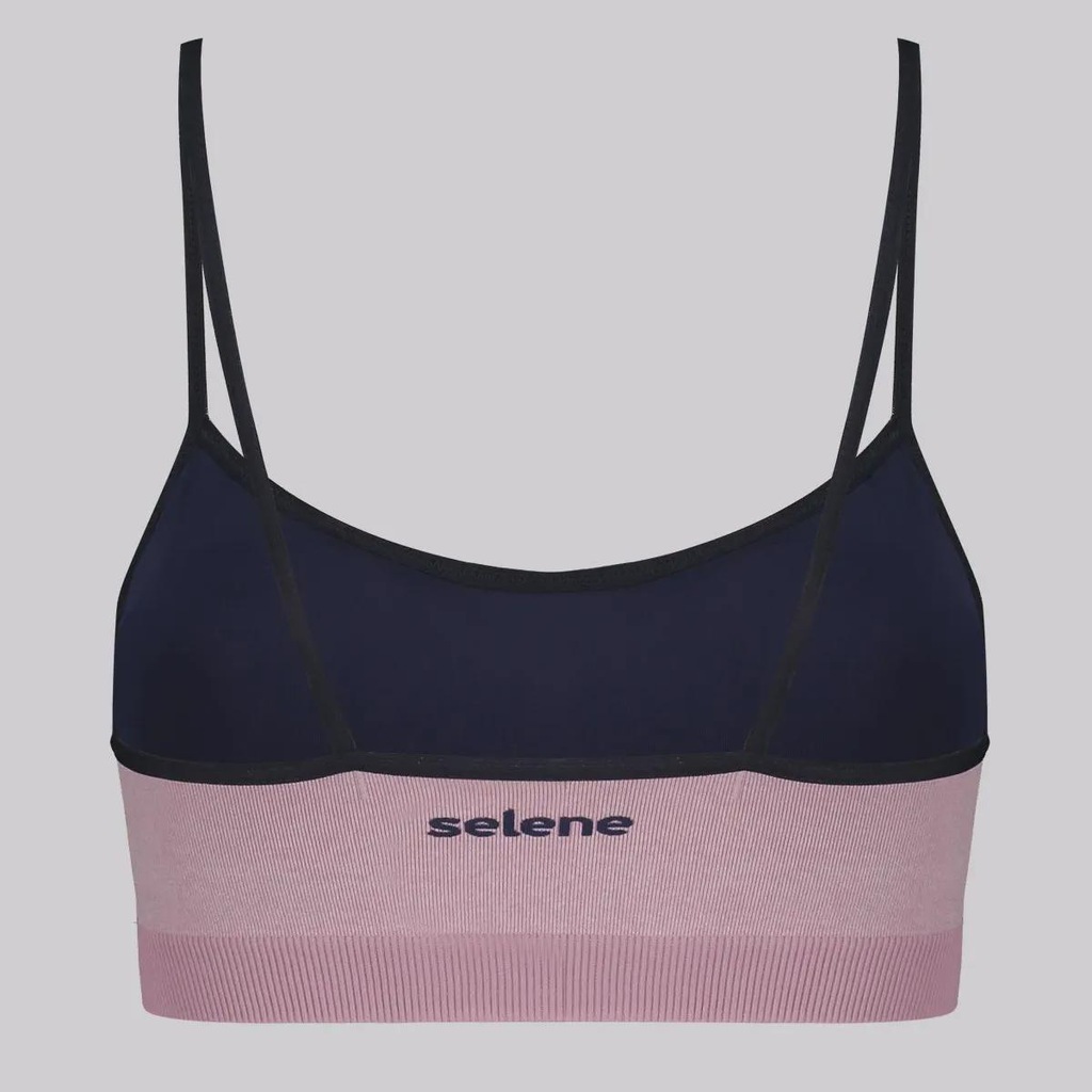 Imagem 4 do produto Top + Shorts Selene Quadriculado com Bojo Removível Feminino