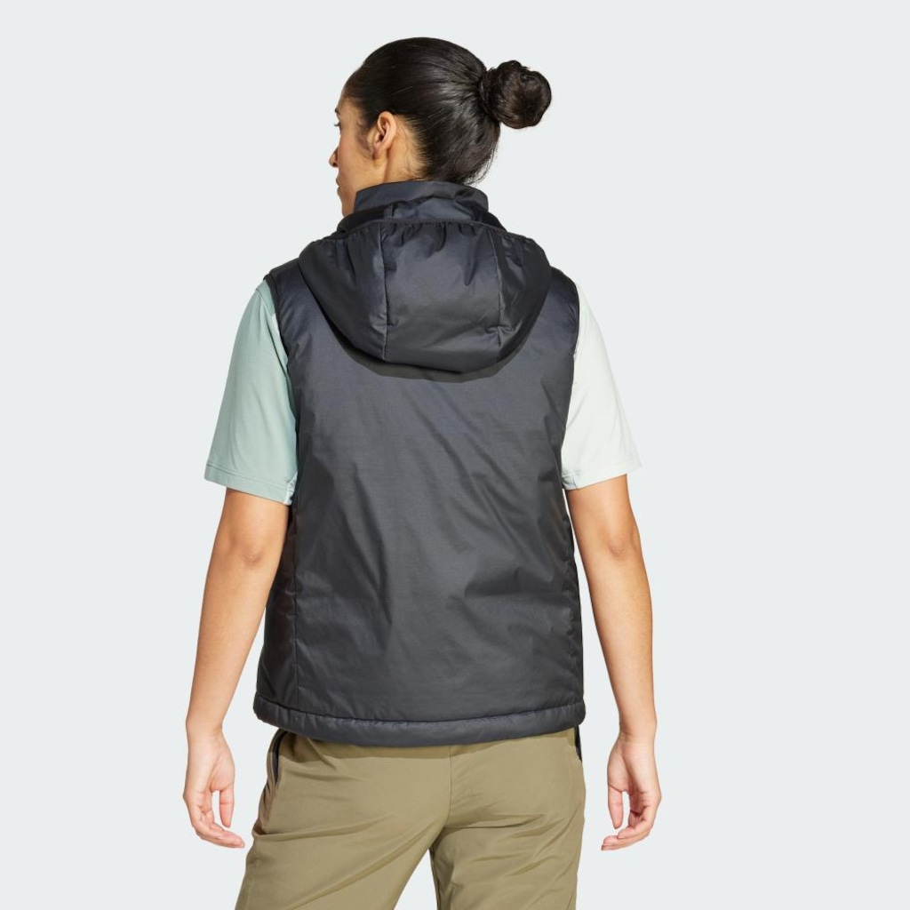 Imagem 3 do produto Colete com Capuz Feminino Adidas Isolamento Terrex Multi Climawarm