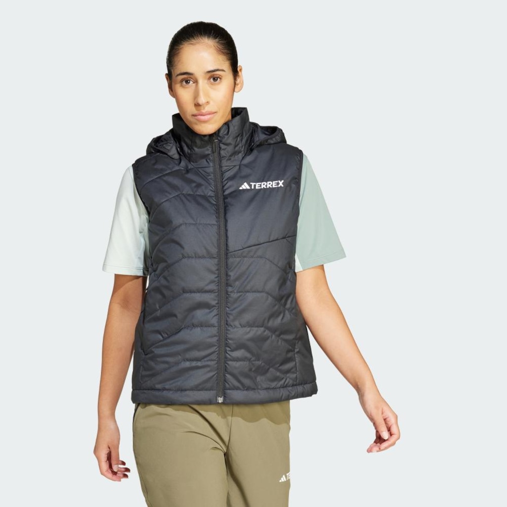 Imagem 4 do produto Colete com Capuz Feminino Adidas Isolamento Terrex Multi Climawarm