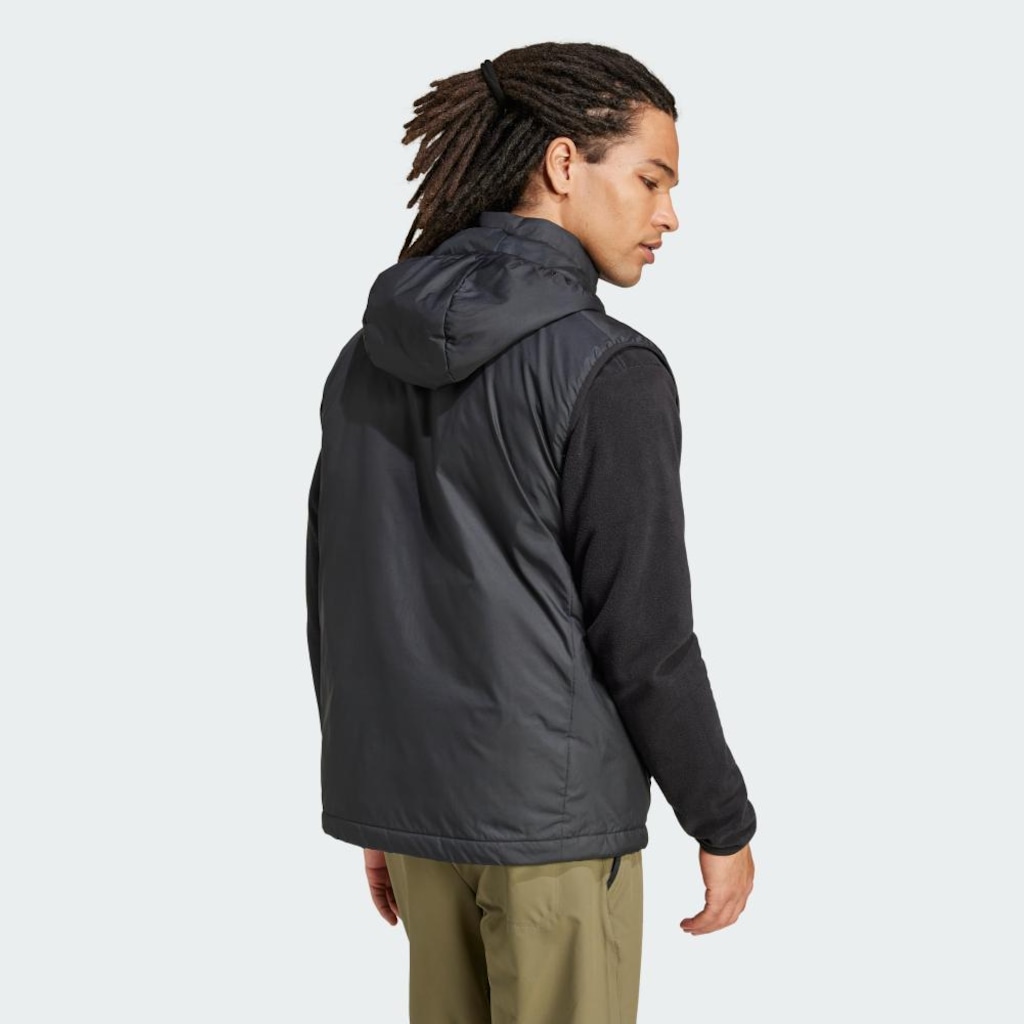 Imagem 3 do produto Colete com Capuz Masculino Adidas Isolamento Terrex Multi Climawarm