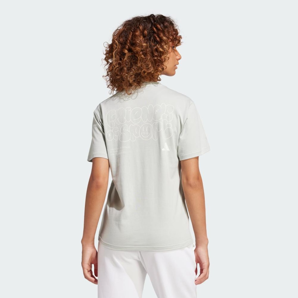 Imagem 3 do produto Camiseta Feminina Adidas Lounge Verbiage