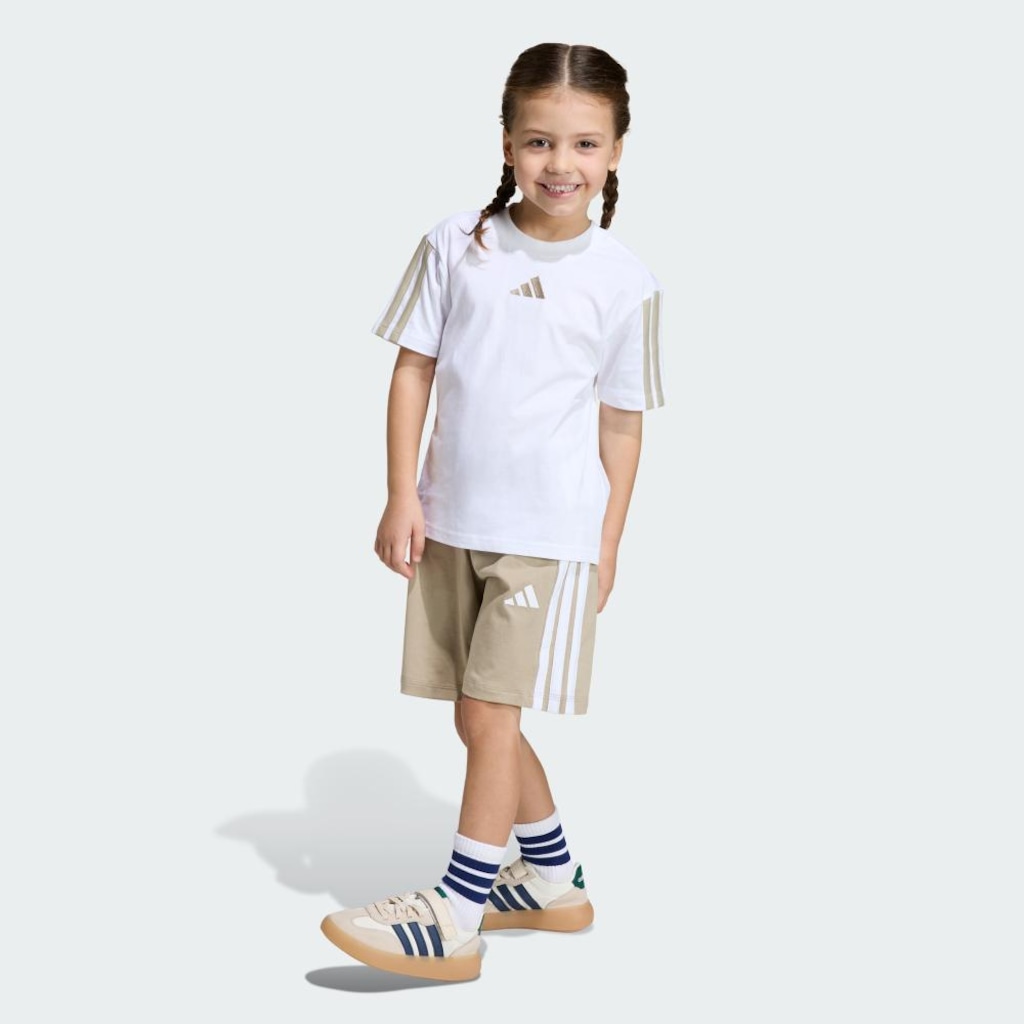Imagem 4 do produto Conjunto Camiseta + Shorts Infantil adidas Essentials