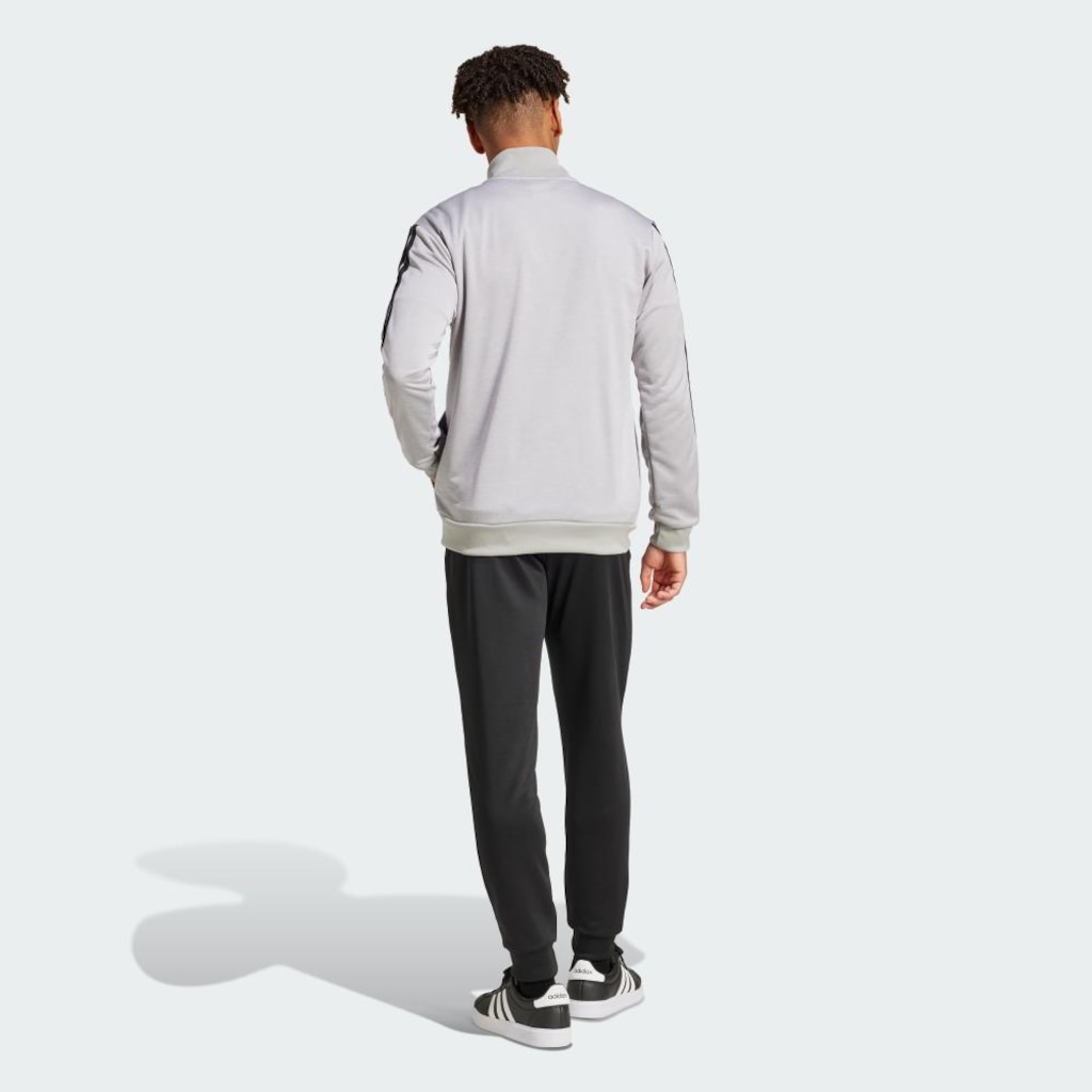 Imagem 3 do produto Agasalho Moletinho Masculino Adidas Sportswear Basic Três Listras