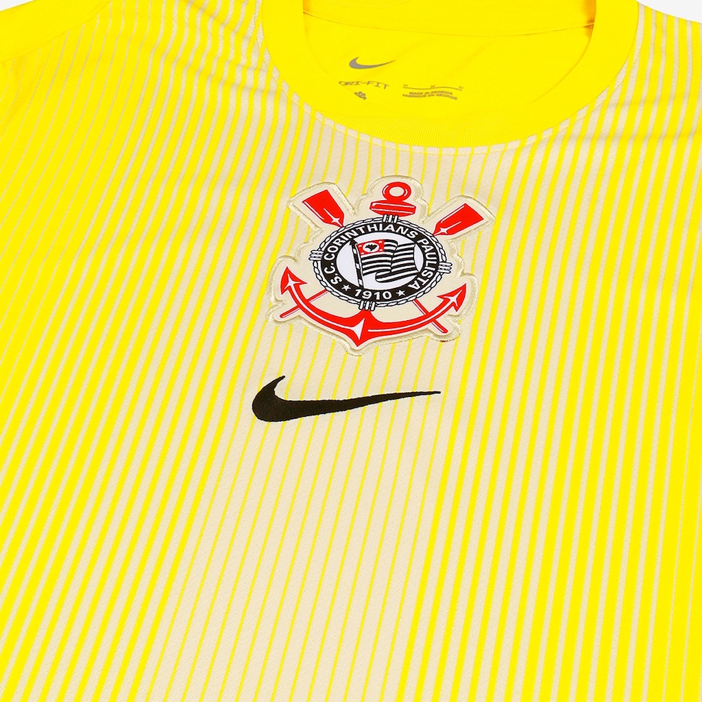 Imagem 3 do produto Camisa de Goleiro do Corinthians 25/26 Nike Torcedor Pro Masculina