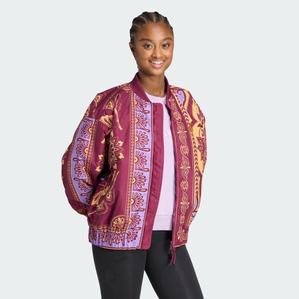 Imagem 3 do produto Jaqueta Feminina adidas Varsity X FARM
