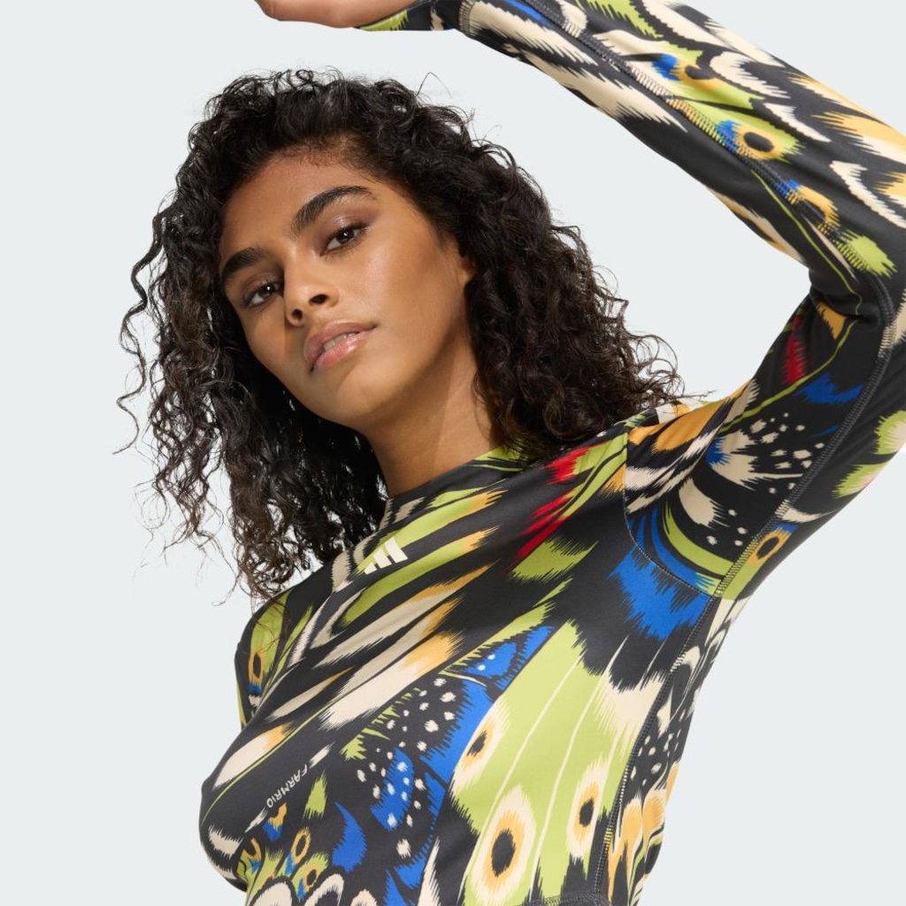 Imagem 5 do produto Camiseta Feminina adidas Manga Longa X Farm Rio Longsleeve