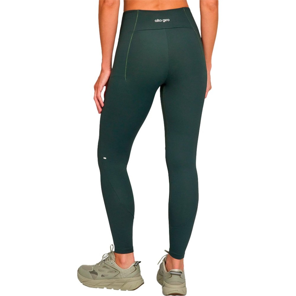 Imagem 2 do produto Calça Legging Alto Giro Bolsos Laterais e Refletivos Feminina
