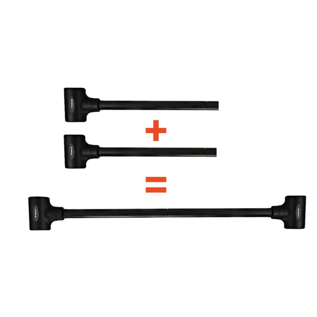 Imagem 5 do produto Kit Barra Supino e Alça Kettlebell Yangfit Com Ajuste Rápido