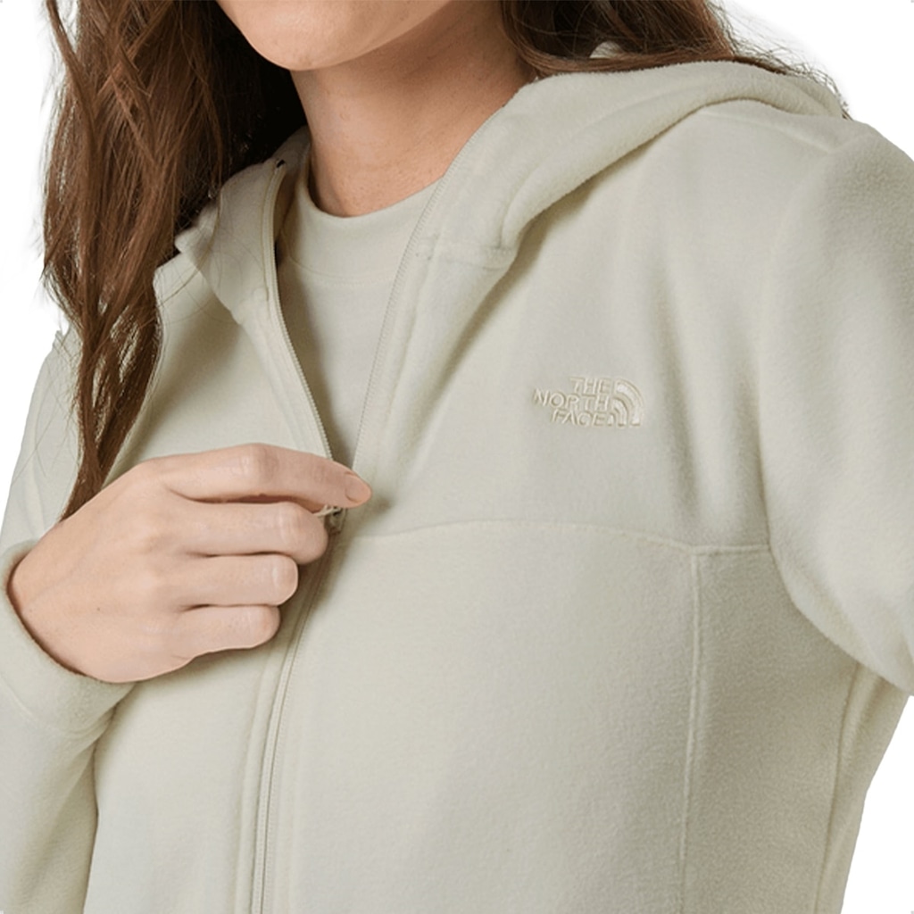 Imagem 3 do produto Jaqueta Com Capuz The North Face Fleece Glacier Full Hoodie Zíper Feminina