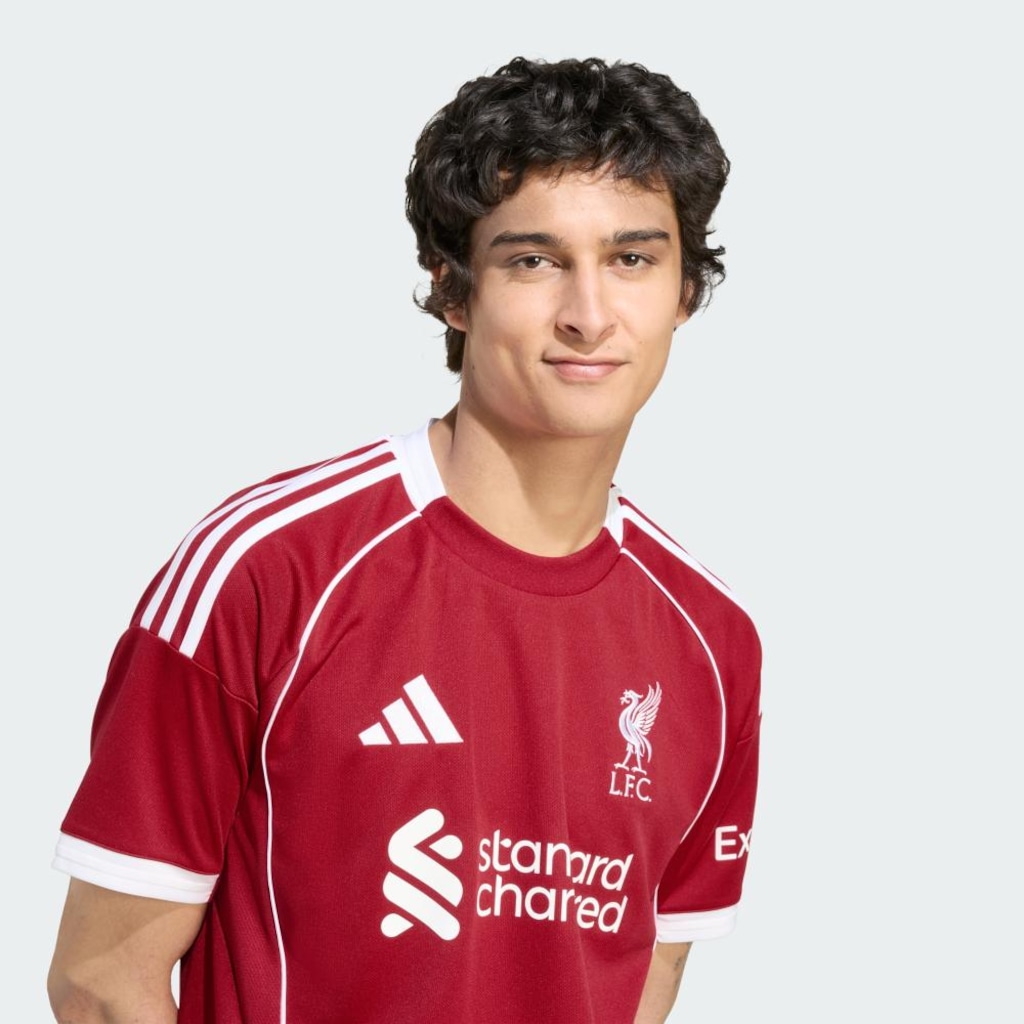 Imagem 5 do produto Camisa Liverpool FC I 25/26 Masculina Adidas