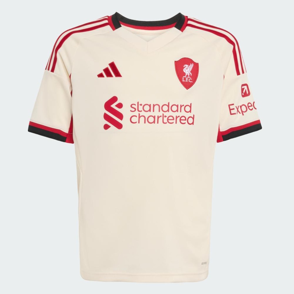Imagem 2 do produto Camisa Liverpool FC II 25/26 Infantil Adidas