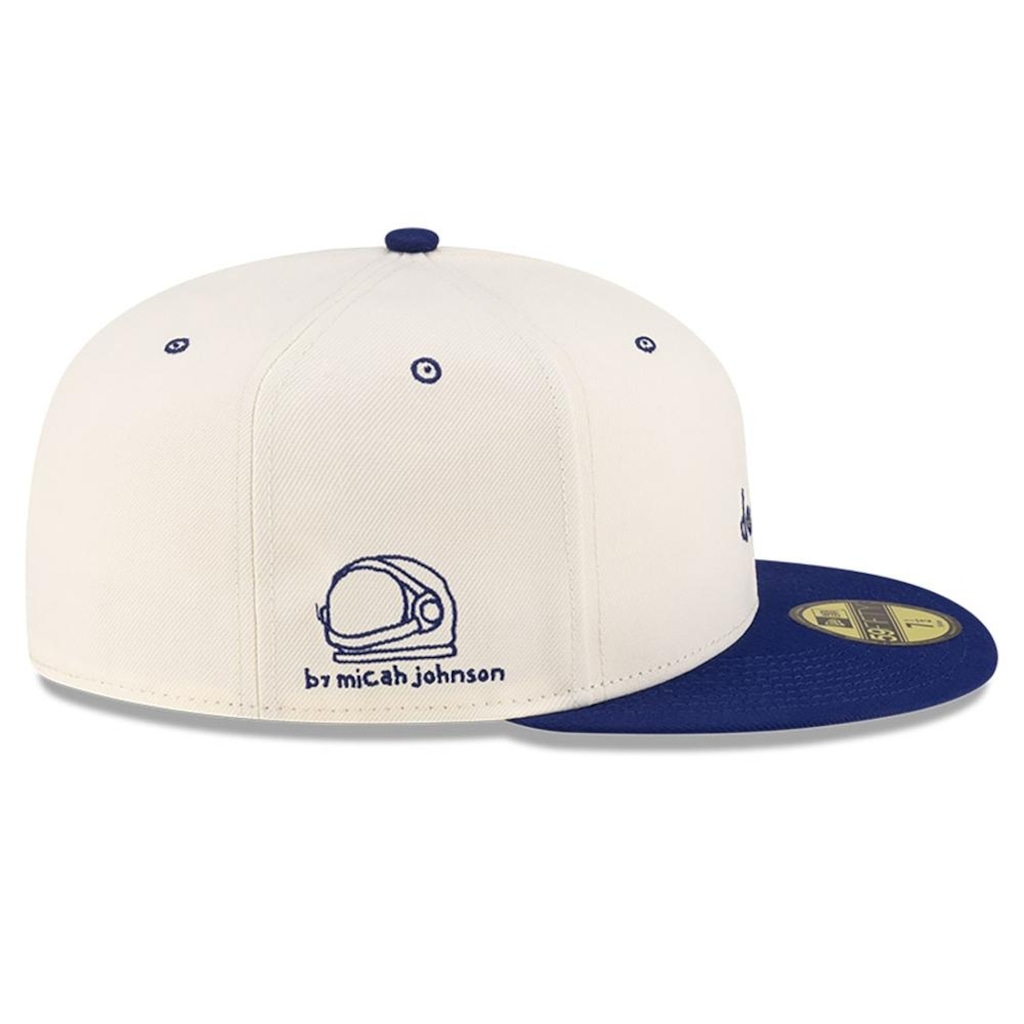 Imagem 4 do produto Boné Masculino New Era 59Fifty Fitted Micah Johnson x Los Angeles Dodgers Script MLB