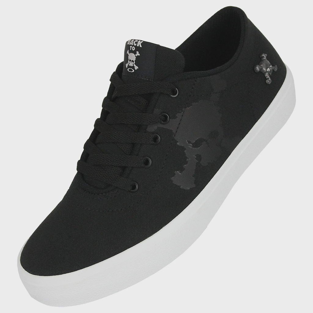 Imagem 3 do produto Tênis Masculino Oakley Flint Back To Skull Jet Black
