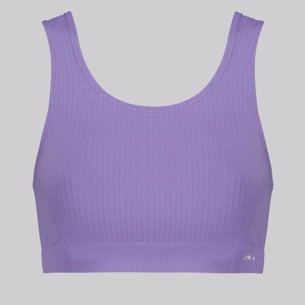 Imagem 3 do produto Conjunto Top e Shorts Selene Canelado Sem Costura Feminino