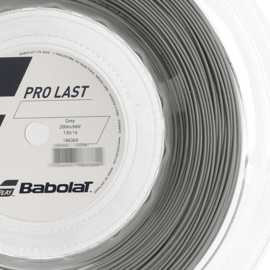 Imagem 2 do produto Corda Babolat Pro Last 16l 1.30mm - Rolo com 200 Metros