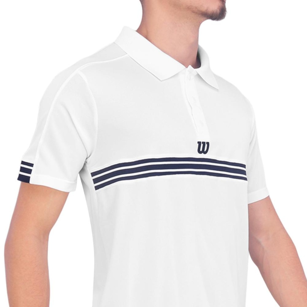 Imagem 2 do produto Camisa Polo Masculina Wilson Tour Pique 2