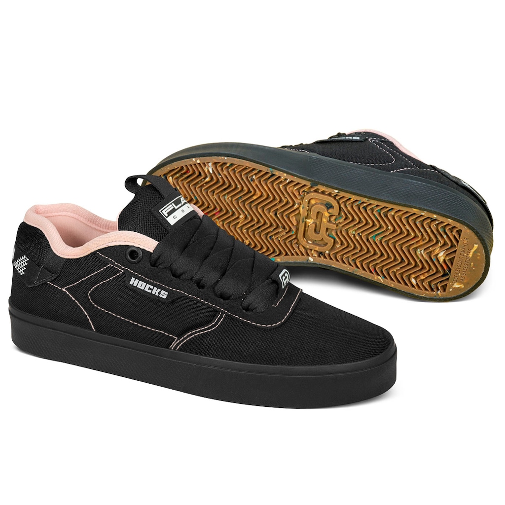 Imagem 2 do produto Tênis Unissex Hocks Flat Core Dark Mauvee