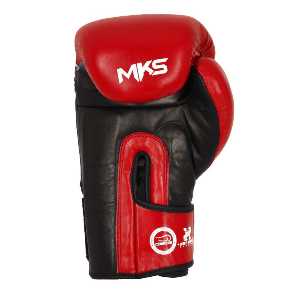 Imagem 3 do produto Luva em Couro Boxe MKS Icon CBBOXE