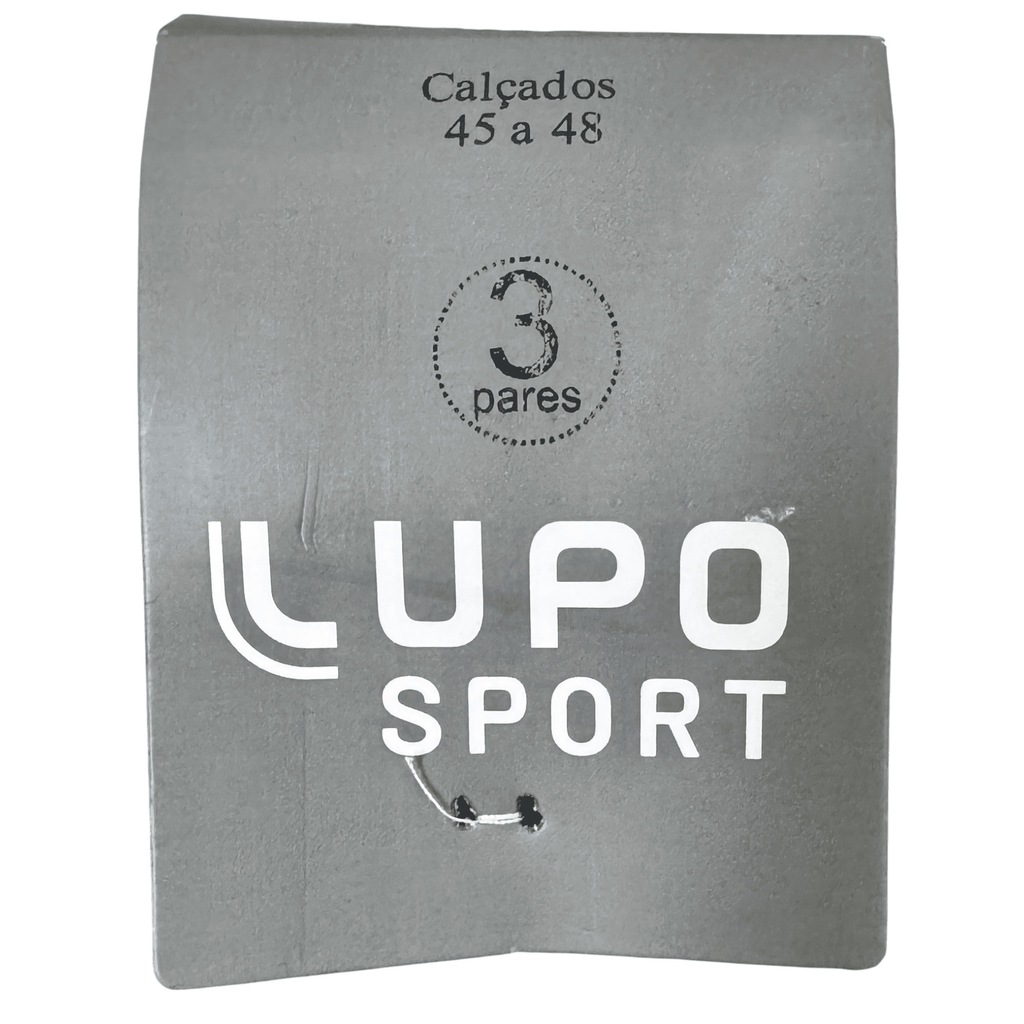 Imagem 3 do produto Meia Cano Curto Lupo com 3 Pares Unissex