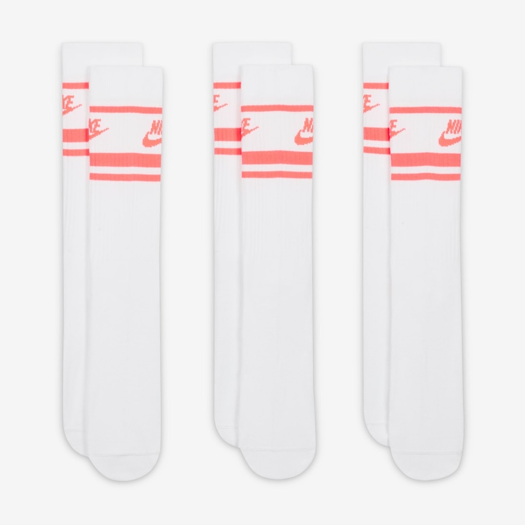 Imagem 2 do produto Meia Cano Médio Nike Sportswear Everyday Essential 3 pares Unissex